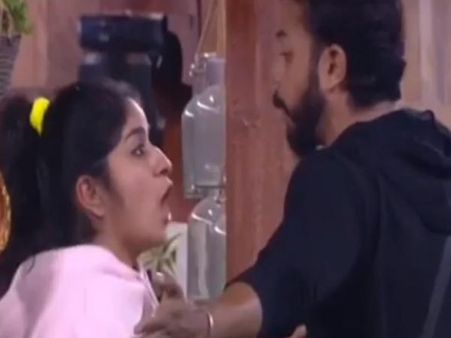 Bigg Boss 12 Video: सुरभि ने श्रीसंत को मारा जोरदार धक्का, फैंस ने कहा ये क्या औरत है