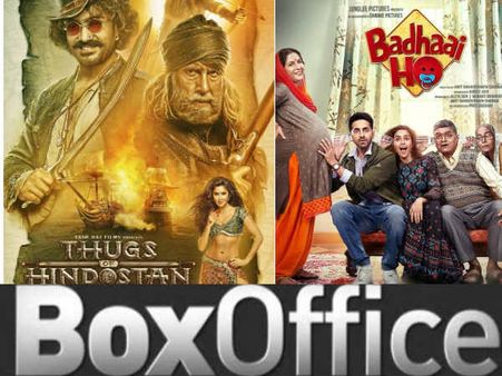 BOX OFFICE: बधाई हो Vs ठग्स ऑफ हिंदुस्तान, एक जैसी कमाई, एक महाफ्लॉप, एक ब्लॉकबस्टर