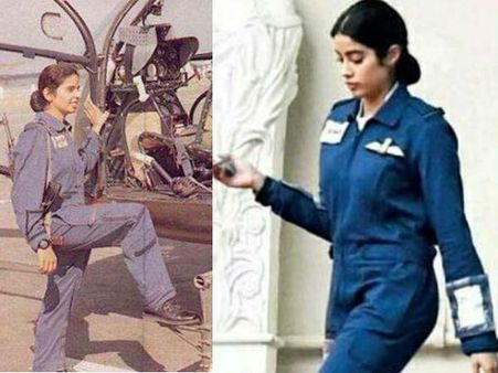 First LOOK: इस शानदार बॉयोपिक में दिखेंगी जाह्नवी कपूर- पहली झलक एकदम शानदार