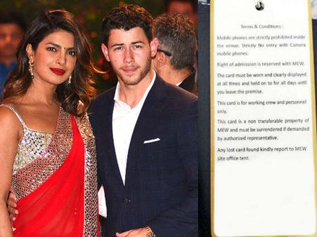 Priyanka-Nick Wedding: शादी पर उम्मेद भवन मे मौजूद स्टाफ को फॉलो करने पड़ेंगें ये नियम, देखिए Tag