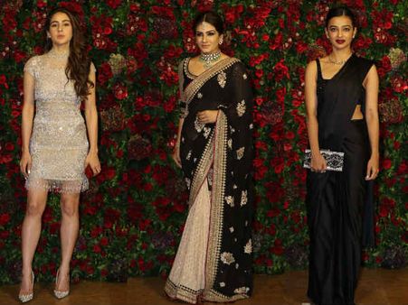 DeepVeer Reception: सारा अली खान, रानी मुखर्जी, दिशा पटानी ने चलाया जादू- खूबसूरत PICS