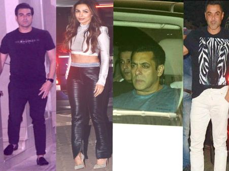 सलमान खान के भतीजे का Birthday, खानदान के साथ इन सितारों का शानदार धमाका, Pics