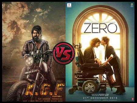 ज़ीरो Vs केजीएफ: बॉक्स ऑफिस पर शाहरूख खान को दी सुपरस्टार यश ने धोबीपछाड़
