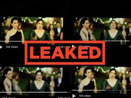 LEAKED: ज़ीरो में आखिरी बार ठहाके लगाती दिखीं श्रीदेवी, दुखी हुए फैन्स, तस्वीरें - वीडियो वायरल