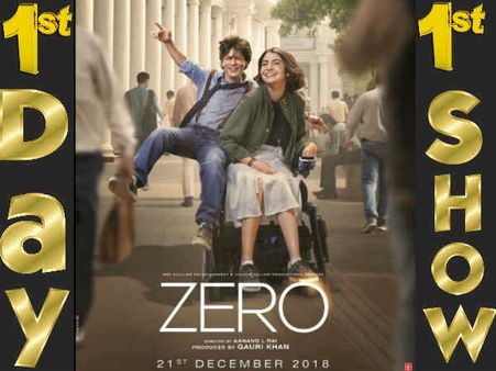 1st Day 1st Show: ज़ीरो, शाहरूख खान का ब्लॉकबस्टर कमबैक - फैन्स ने लगाया ठप्पा