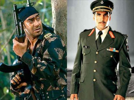 अक्षय कुमार बेस्ट तो अजय देवगन भी कम नहीं, बॉलीवुड के 10 'अर्मी अफसरों' ने जीता दिल