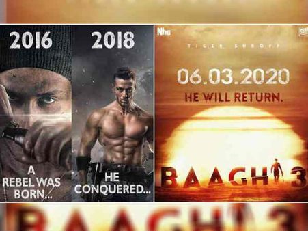 टाइगर श्रॉफ ने बुक कर लिया 2020, बागी 3 का धमाकेदार ऐलान, जबरदस्त First Look