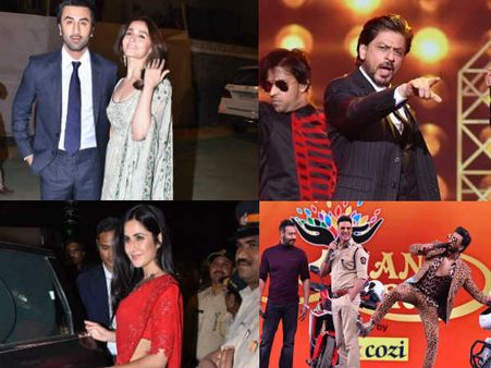 उमंग 2019: मुंबई पुलिस के लिए जमीन पर उतरे सितारे, शाहरुख कैटरीना समेत इन स्टार्स का जलवा