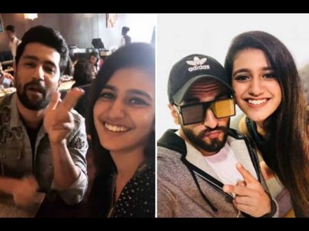 रणवीर सिंह और विकी कौशल के साथ नेशनल Crush प्रिया प्रकाश वारियर- देंखे तस्वीरें