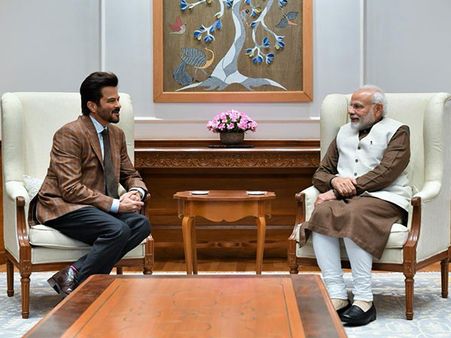 पीएम मोदी से मिले अभिनेता अनिल कपूर, सोशल मीडिया पर बताया कारण