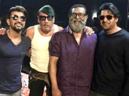 'साहो' के सेट से जैकी श्राफ की तस्वीर वायरल- बाहुबली स्टार प्रभास के साथ आ रहे हैं नजर