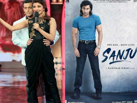 सलमान खान और प्रियंका चोपड़ा 2018 की सबसे चर्चित हस्तियां, संजू बनी नं 1 फिल्म, Report