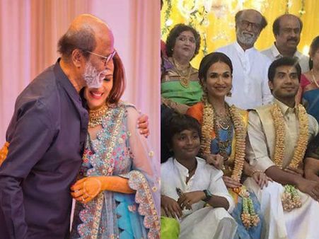रजनीकांत की बेटी सौंदर्या ने की दूसरी शादी, विशगन वंगामुड़ी को बनाया हमसफर- PICS