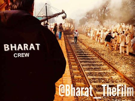 BHARAT: ऐसे हो रही है भारत की शूटिंग- सेट से सामने आई सलमान खान धमाकेदार तस्वीर