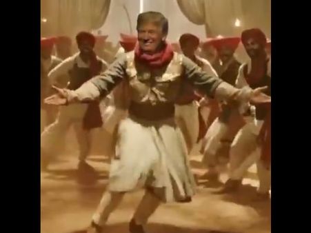 रणवीर सिंह के मल्हारी सॉंग में अमेरिका के राष्ट्रपति डोनाल्ड ट्रम्प ने किया डांस- Video वायरल