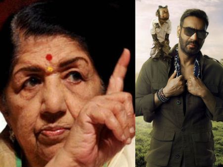 'मुंगड़ा' से नाराज लता मंगेशकर से अजय देवगन ने कहा- आप चाहें तो तमाचा मार सकती है