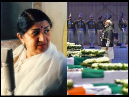 पुलवामा आतंकी हमले के शहीद परिवारों को लता मंगेशकर ने दी 1 करोड़ की आर्थिक मदद