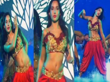 दिलबर सांग पर 'नोरा फतेही' का ये डांस आपने नहीं देखा होगा, इतना सेक्सी Video