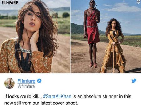 PICS: सारा अली खान के सेक्सी फोटोशूट की उड़ी धज्जियां, लोगों ने उड़ाया जमकर मज़ाक