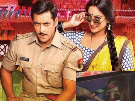 दबंग 3- शूटिंग सेट से सामने आई सोनाक्षी सिन्हा की पहली तस्वीर- डरी सहमी सी दिखीं 'रज्जो'