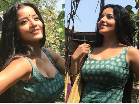 पहली बार सेक्सी ड्रेस में मोनालिसा ने मचाया ऐसा कहर, तस्वीरें देखकर होश उड़ जायेंगे