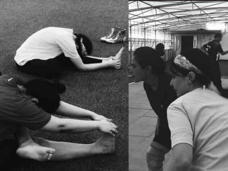 रिचा चड्ढा ने शुरू की तैयारी - कंगना रनौत के साथ लेंगी पंगा, देखिए First Pic