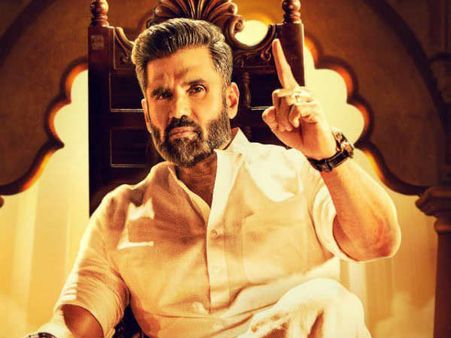 First Look- सुनील शेट्टी का फर्स्ट लुक रिलीज- 'पहलवान' में सुदीप से लेंगे पंगा