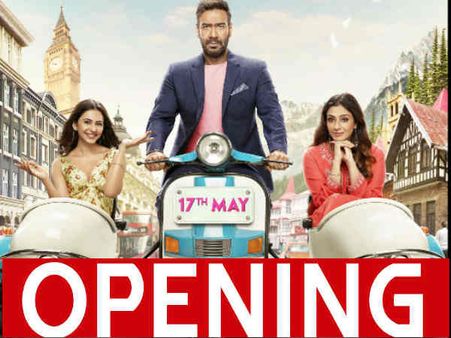 दे दे प्यार दे ओपनिंग - पहले ही दिन फिल्म ने मारी छलांग, 25 प्रतिशत के साथ