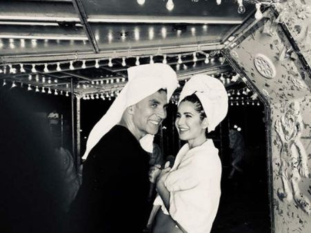 सूर्यवंशी- टिप टिप बरसा पानी रीमेक शूट से सामने आई अक्षय कुमार और कैटरीना कैफ की झलक