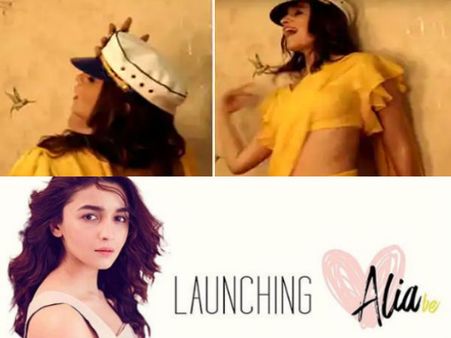 आलिया भट्ट ने लॉंच किया अपना YouTube चैनल- पहले वीडियो मे टिप टिप सॉग से लगाई आग