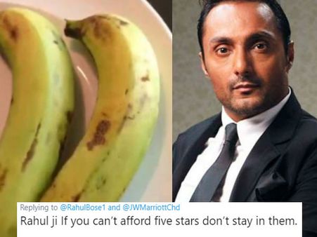 राहुल बोस ने 5 सितारा होटल में मंगवाए 2 केले- बिल देखकर रह गए दंग- ट्विटर पर मिले ऐसे कमेंट्स