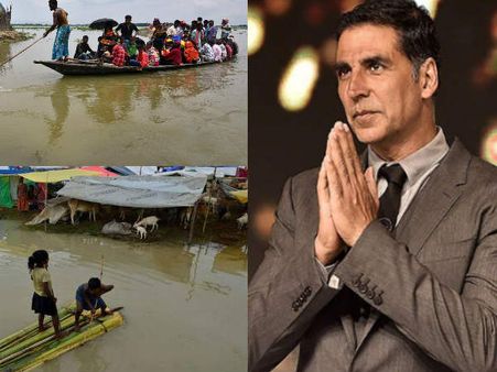 Assam Floods- बाढ़ पीड़ितों को 1 करोड़ रुपए की मदद देंगें अक्षय कुमार- कर दिया ऐलान