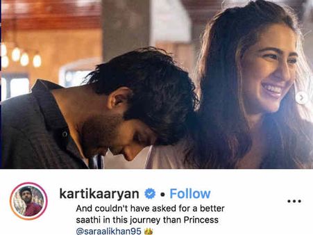 सारा अली खान - कार्तिक आर्यन ने एक दूसरे को लिखी चिट्ठी, रणवीर सिंह ने ले लिए पूरे मज़े