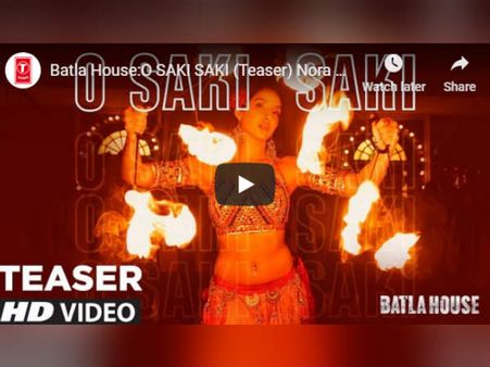 बाटला हाउस से 'साकी साकी' Song रिलीज- नोरा फतेही ने लगाई आग लेकिन भड़क गईं ये अभिनेत्री
