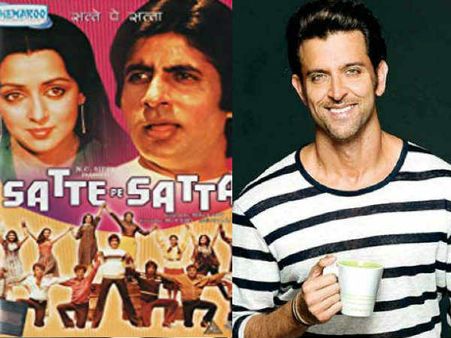 ऋतिक रोशन ने दिया Hint, रोहित शेट्टी की 'सत्ते पे सत्ता' रीमेक में आएंगे नजर !