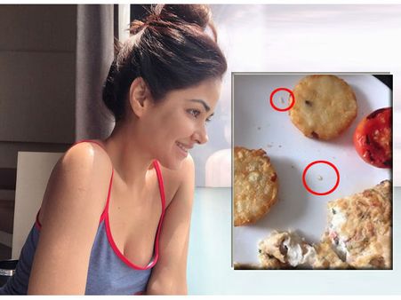 इस एक्ट्रेस के खाने में दिखा 'रेंगता कीड़ा', 5 स्टार होटल के खाने से हुईं बीमार, Video वायरल