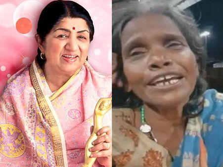 बुजुर्ग महिला ने गाया लता मंगेशकर का ये सुपरहिट गाना- इंटरनेट पर रातों-रात छा गया Video