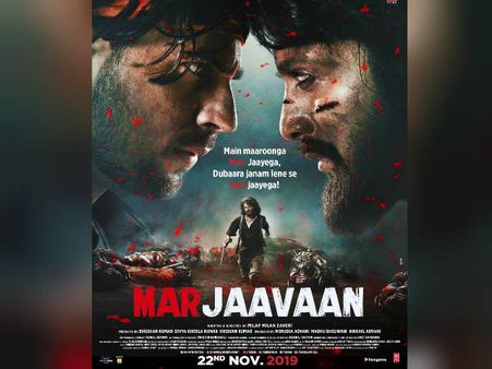 Marjaavaan के फर्स्ट पोस्टर में खतरनाक दिखे सिद्धार्थ और रितेश- Release Date का ऐलान