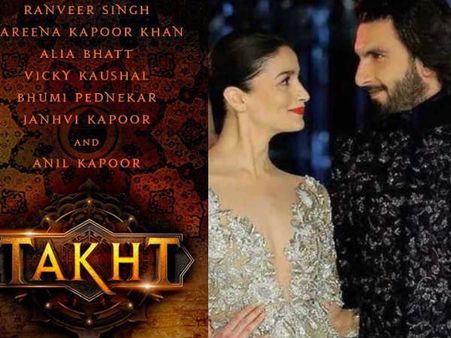 Takht- इस दिन से शुरु होगी फिल्म की शूटिंग- आलिया और रणवीर के अलावा ये सितारे करेंगे धमाल
