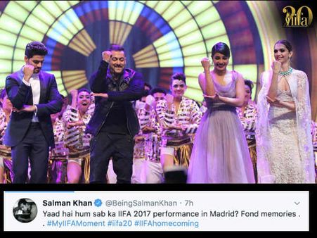 सलमान खान ने शेयर की प्रियंका चोपड़ा की तस्वीर और लिखा IIFA की अच्छी यादें, हर कोई चौंक गया