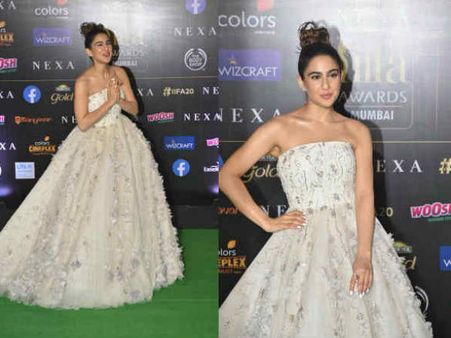 आईफा अवार्ड में सारा अली खान ने 