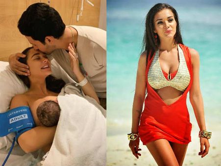 अक्षय कुमार की एक्ट्रेस ने दिया बेबी बॉय को जन्म- एमी जैक्सन ने पोस्ट की बेटे की तस्वीर