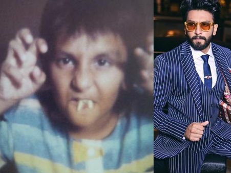 ड्रैकुला बने रणवीर सिंह की Cute तस्वीर वायरल- बचपन से ही मस्तीखोर हैं अभिनेता