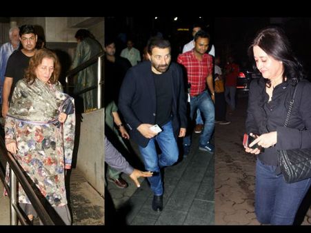 पोते करण देओल के लिए सालों बाद सामने आयीं 'धर्मेंद्र' की पहली पत्नी, तस्वीरें वायरल