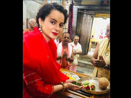 कंगना रनौत ने की द्वारकाधीष में पूजा, 2020 में दो सुपरस्टार्स के साथ महाक्लैश, फंसी है फिल्में