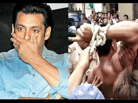सलमान खान के बॅाडीगार्ड ने रास्ते पर की ऐसी हरकत, रस्सी से बांधकर ले गई पुलिस Video