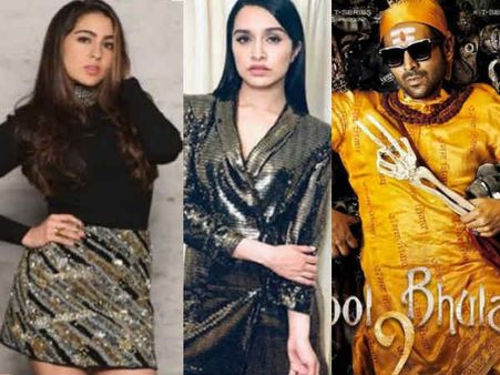 भूल भुलैया 2 - कार्तिक आर्यन की फिल्म के लिए श्रद्धा कपूर और सारा अली खान को मिला ऑफर