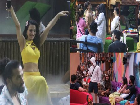 Bigg Boss 13 day 1 Live written : अमीषा पटेल का महा ट्विस्ट, पहले दिन हुई जमकर लड़ाई