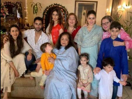 तैमूर ने कपूर परिवार के साथ मनाया गणेश उत्सव, लगाए गणपति बप्पा मोरया का जयकारे, देखिए क्यूट वीडियो