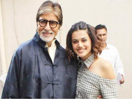 मेरे सीन अमिताभ बच्चन से ज्यादा थे, लेकिन सारा क्रेडिट उन्हें दे दिया गया- तापसी पन्नू